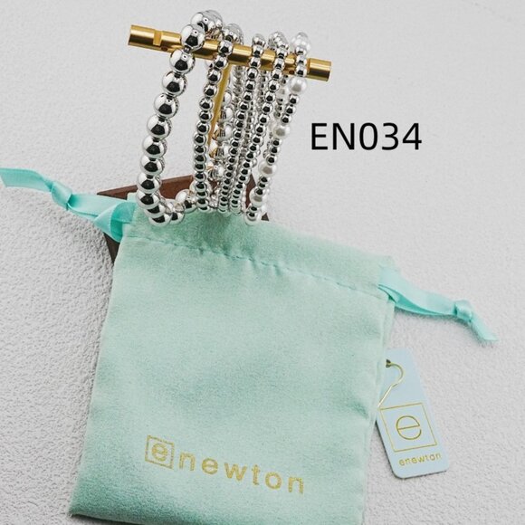 Enewton Platinum Bead & Pearl Five-Piece Bracelet Set - Picture 3 of 5